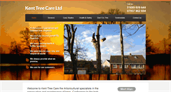 Desktop Screenshot of kent-treecare.co.uk